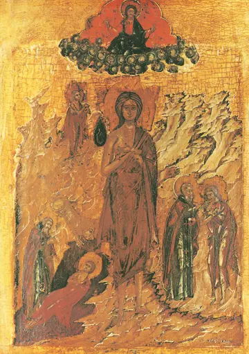 Icon of Saint Mary of Egypt - S144