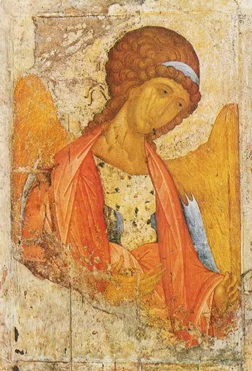 Icon of Michael, Archangel (Rublev, 1411) - S149