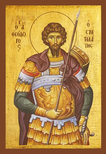 Icon of Saint Theodore Stratelates - S179