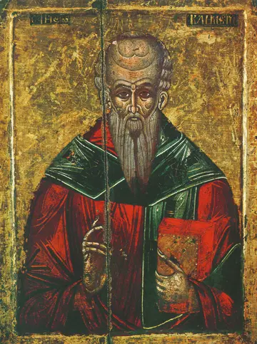 Icon of Saint Clement of the Seventy (Skopje, 17th c.) - S203