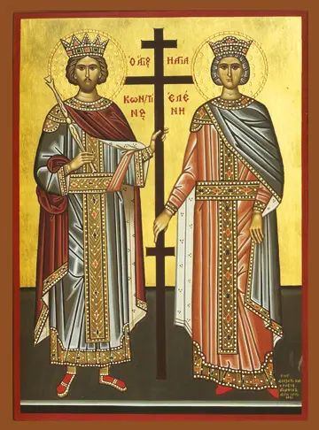 Icon of SS Constantine and Helen - S254