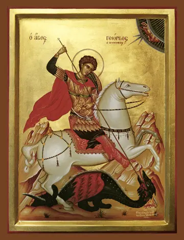 Icon of Saint George (Nea Skiti) - S259