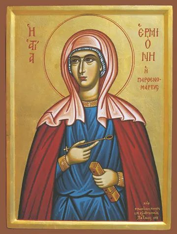 Icon of Saint Hermione (Patmos) - S263