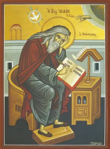 Icon of Saint Isaac of Syria (Patmos) - S266