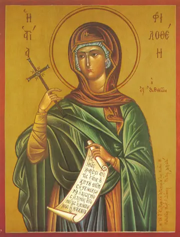 Icon of Saint Philothea - S28