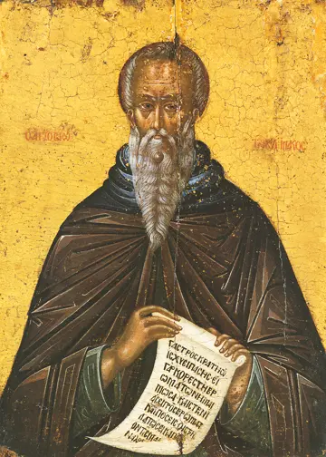 Icon of Saint John Climacus (Dionysiou, 16th c.) - S293