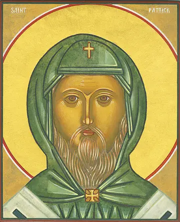 Icon of Saint Patrick - S29