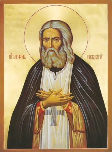Icon of Saint Seraphim of Sarov - S322