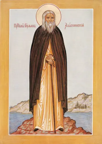 Icon of Saint Herman - S338