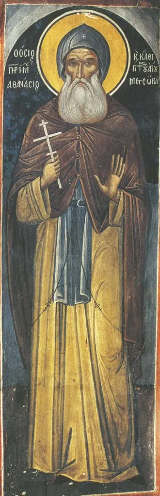 Icon of Saint Athanasios of Meteora - S360