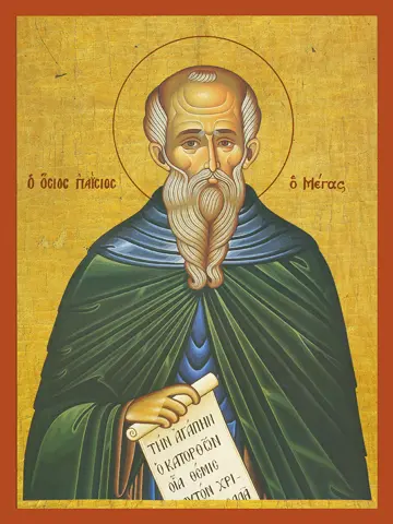 Icon of Saint Paisios the Great - S393