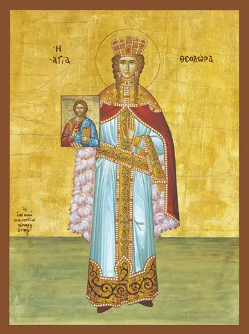 Icon of Saint Theodora - S402