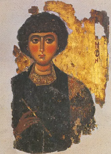 Icon of Saint Panteleimon (12th c.) - S418