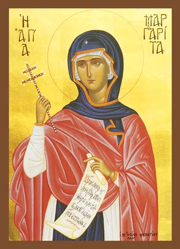 Icon of Saint Margaret - S422