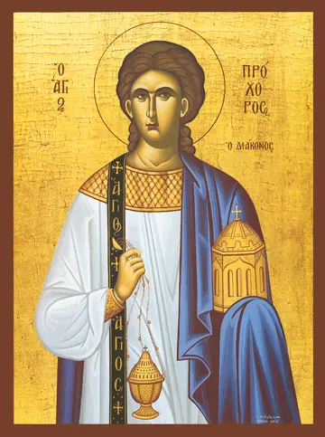 Icon of Saint Prochoros the Deacon - S435