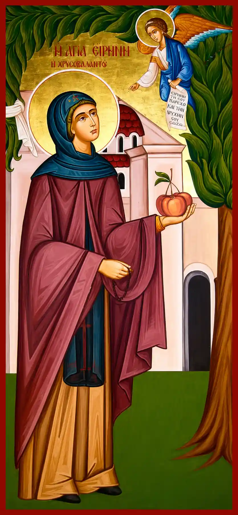 Icon of St. Irene Chrysovolantou - S494