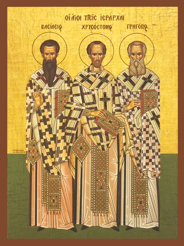 Icon of the Three Holy Hierarchs - S56