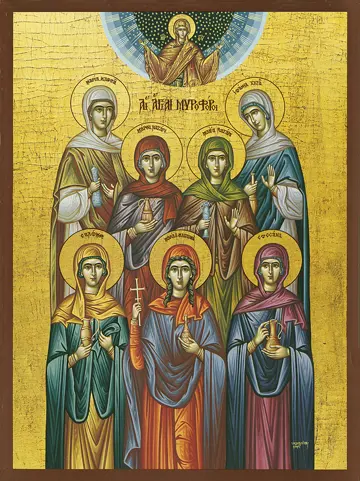 Icon of the Myrrh-Bearing Women - S97