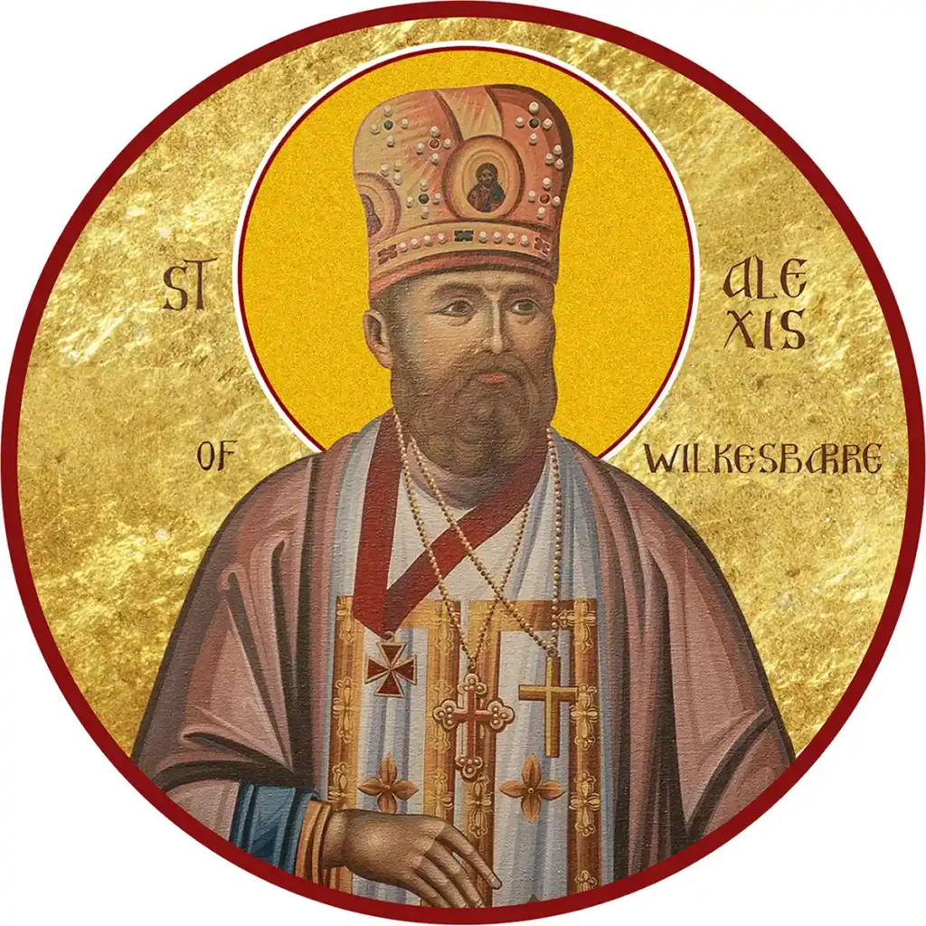 Icon of St. Alexis of Wilkes-Barre - S459