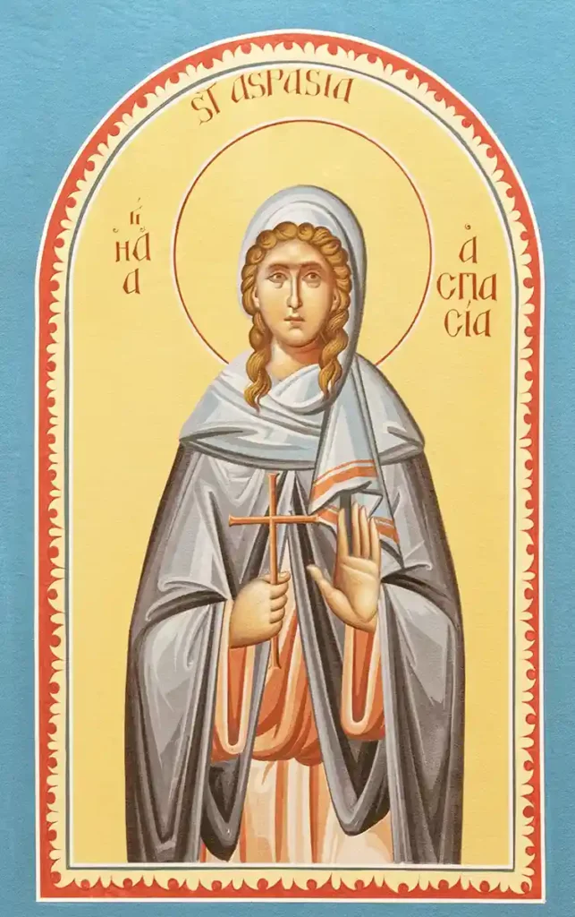 Icon of St. Aspasia - S480