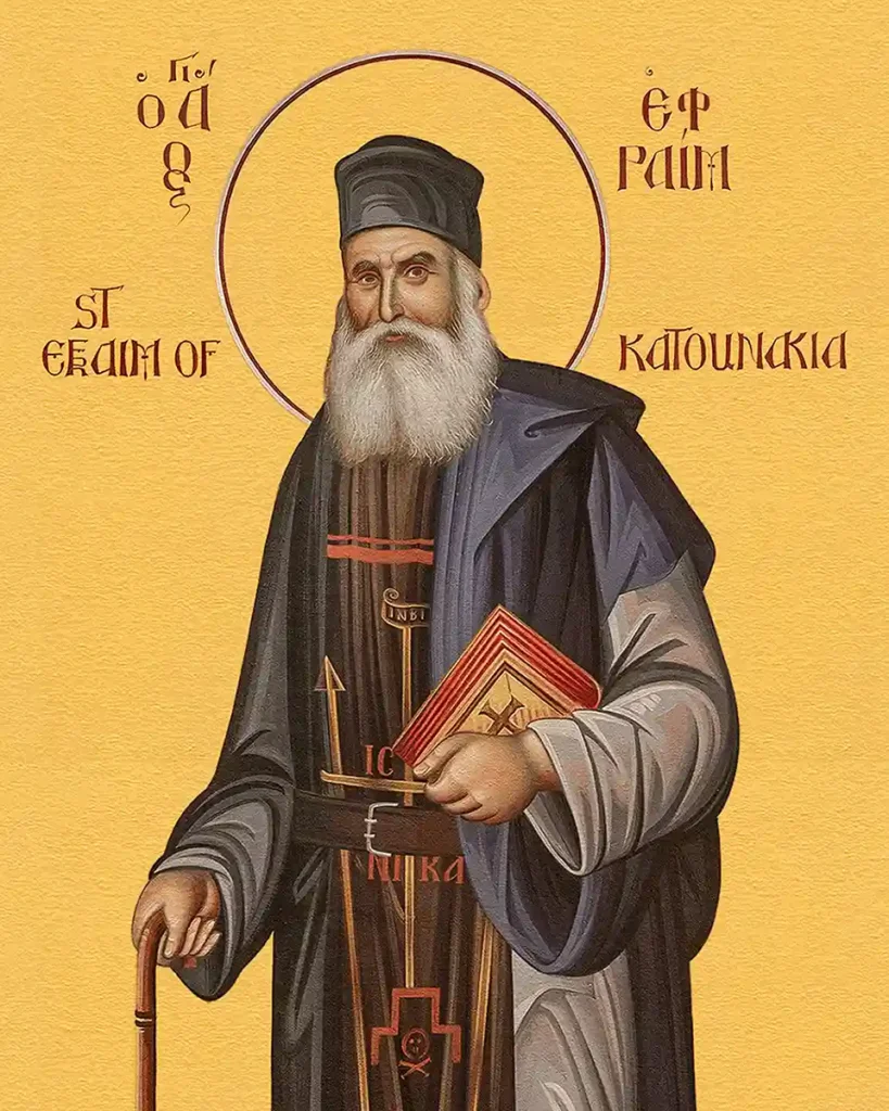St Ephraim of Katounakia Cropped
