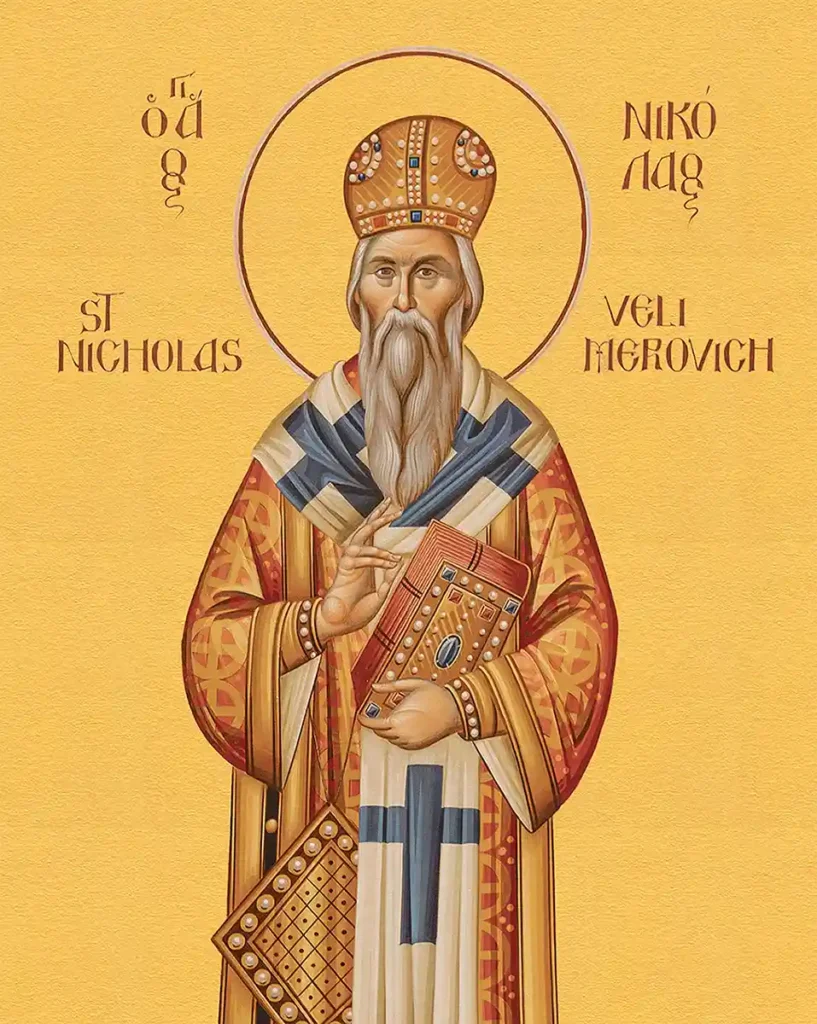 St Nicholas (Nicolai) Velimerovich Cropped