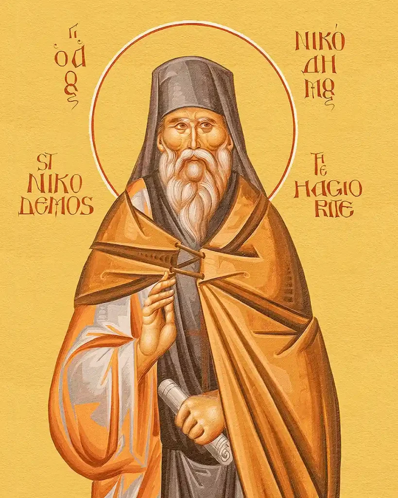St Nicodemos (Nikodemos) of Mt Athos