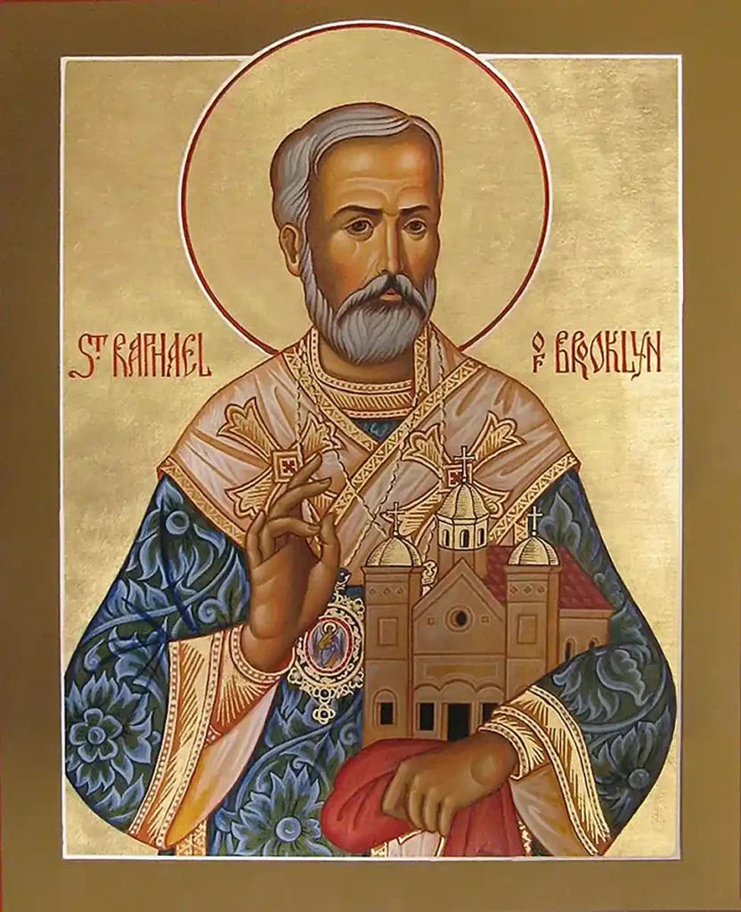 Icon of St Raphael of Brooklyn (Drozdowski) - S471