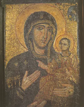Icon of the Theotokos "Pammakaristos" (Mosaic) - T101