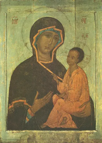 Icon of the Theotokos of Tikhvin (Moscow)- T108