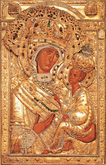 Icon of the Theotokos of Tikhvin - T114