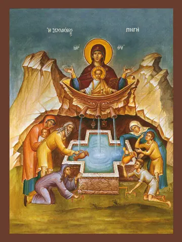 Icon of the Life-Giving Spring – T16
