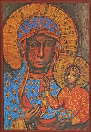 Icon of the Theotokos of Czestochowa - T21