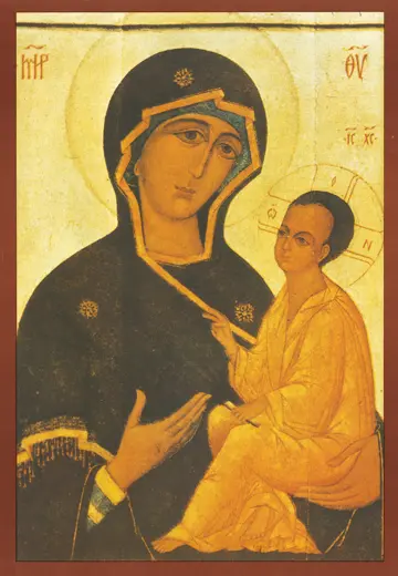 Icon of the Theotokos of Tichvin - T24