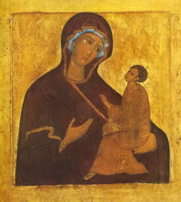 Icon of the Theotokos of Tichvin - T26