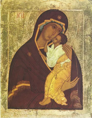 Icon of the Theotokos of Yaroslavl - T03