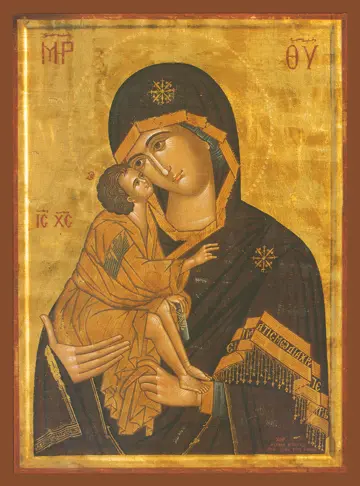 Icon of the Theotokos of the Don - T04