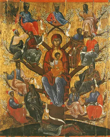 Icon of the Tree of Jesse - T63