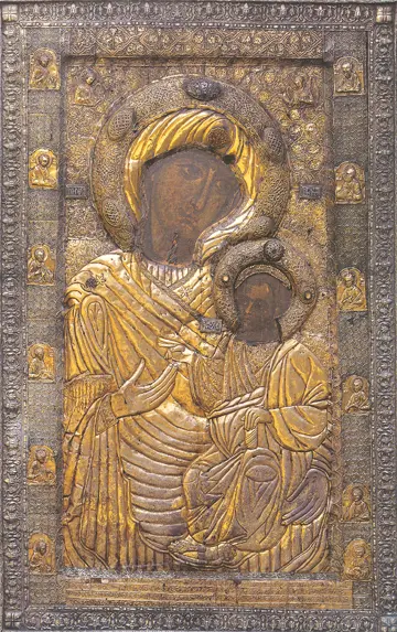 Icon of the Theotokos "Portaitissa" (Iveron) - T81