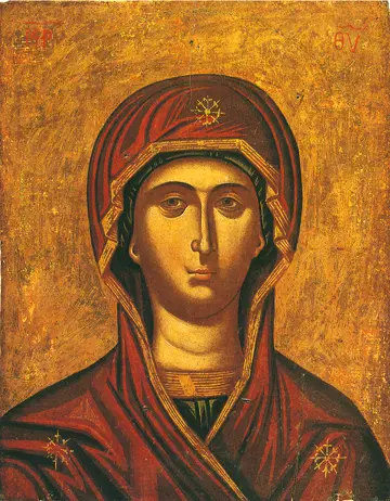 Icon of the Virgin, The (Crete, 17th c.) - T95