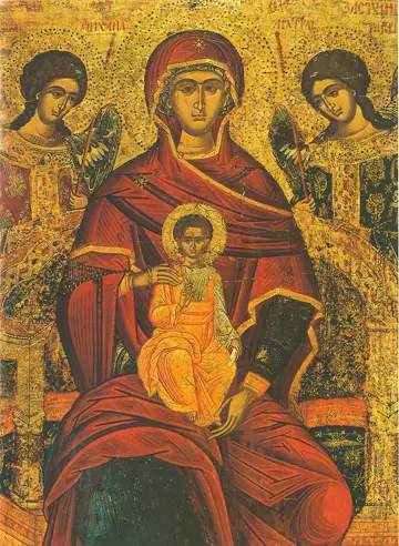 Icon of the Virgin and Child (Roumania, 17th-18th c.) - T96